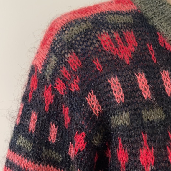 HANDCRAFTED | Longline multicolour cardigan - Picture 9 of 13